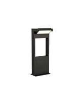 Moncur Short Post, 1 x 10W LED, 3000K, 720lm, IP54, Graphite Black, 3yrs Warranty