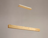 Atkinson Linear Pendant, 2 x 25W LED, 3000K, 2158lm, Oak / Sand White, 3yrs Warranty