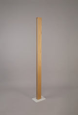 Atkinson Floor Lamp, 2 x 18W LED, 3000K, 1560lm, Oak / Sand White, 3yrs Warranty