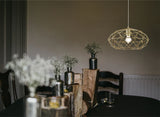 Guthrie Elliptical Sphere Pendant, 1 x E27, Polished Brass