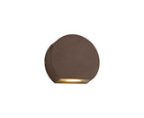 Turner Wall Lamp, 1 x 3W LED, 3000K, 270lm, IP54, Dark Brown, 3yrs Warranty