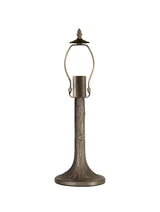 Park 48cm Tree Like Tiffany Table Lamp, 1 x E27, Aged Antique Brass
