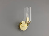 Gates Wall Lamp Switched, 1 x E14, Polished Gold
