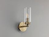 Gates Wall Lamp Switched, 1 x E14, Antique Brass