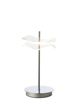 Corner Table Lamp, 1 x 6W LED, 4000K, 460lm, Polished Chrome, 3yrs Warranty