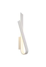 Peacock Wall Lamp, 1 x 12W LED, 3000K, 840lm, Sand White, 3yrs Warranty