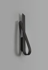 Peacock Wall Lamp, 1 x 12W LED, 3000K, 840lm, Sand Anthracite, 3yrs Warranty