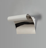 Gilbert Wall Lamp, 1 x 12W LED, 3000K, 840lm, Sand White/Polished Chrome, 3yrs Warranty