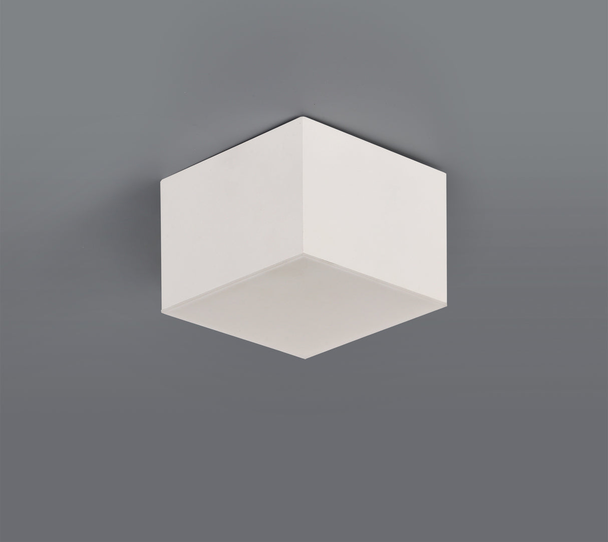 Steels Spotlight 10.5cm Square 1 x 10W LED, 3000K, 700lm, Sand White, 3yrs Warranty