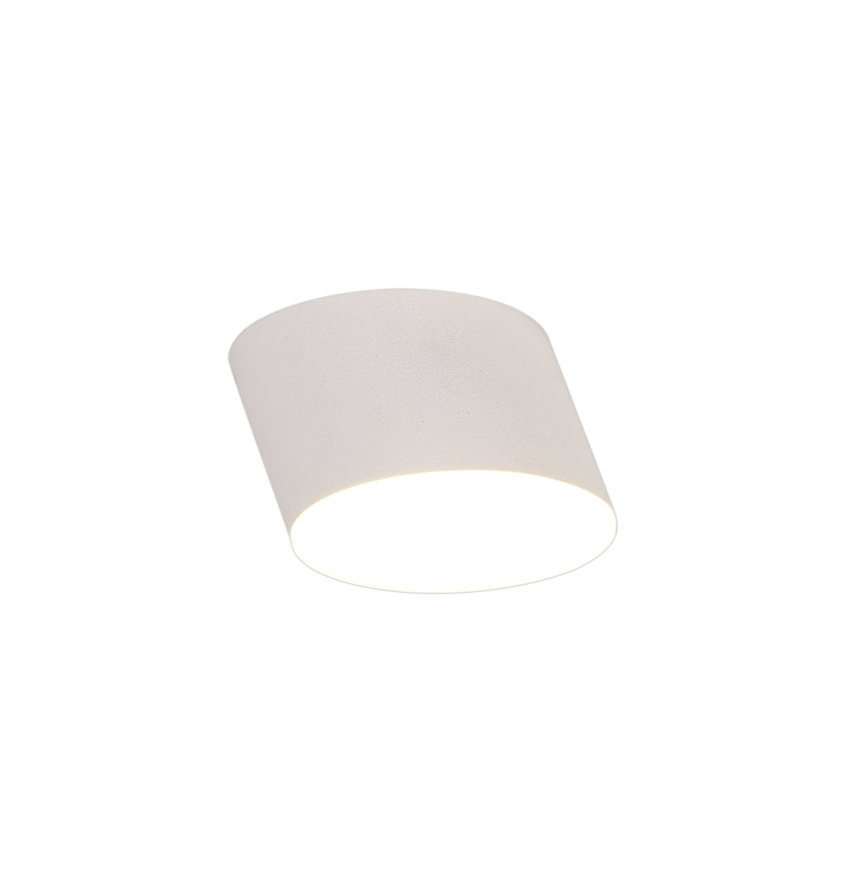 Steels Spotlight 10.5cm Round 1 x 10W LED, 3000K, 700lm, Sand White, 3yrs Warranty