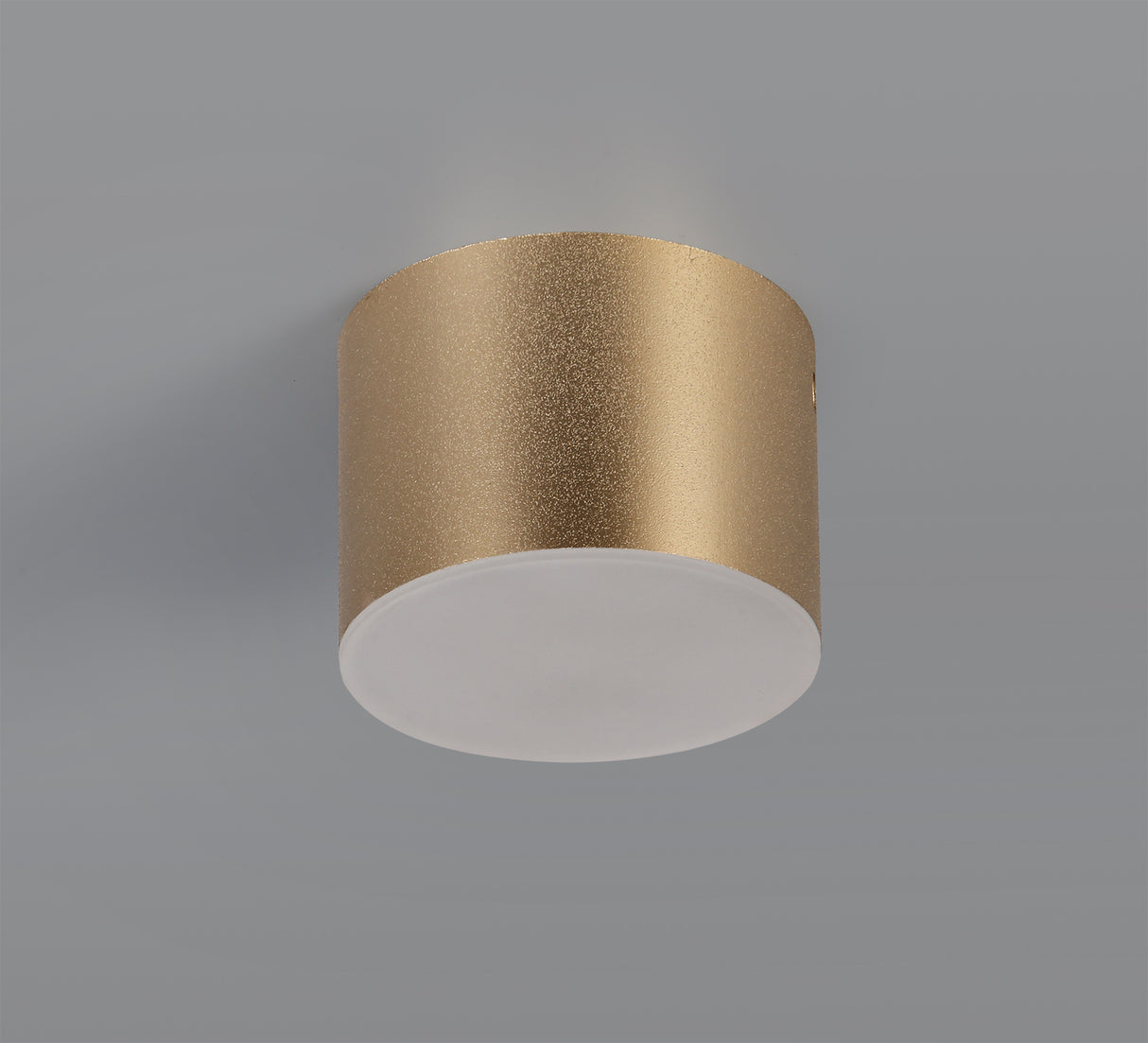 Steels Spotlight 10.5cm Round 1 x 10W LED, 3000K, 700lm, Satin Gold, 3yrs Warranty