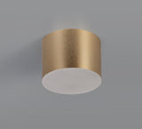 Steels Spotlight 10.5cm Round 1 x 10W LED, 3000K, 700lm, Satin Gold, 3yrs Warranty