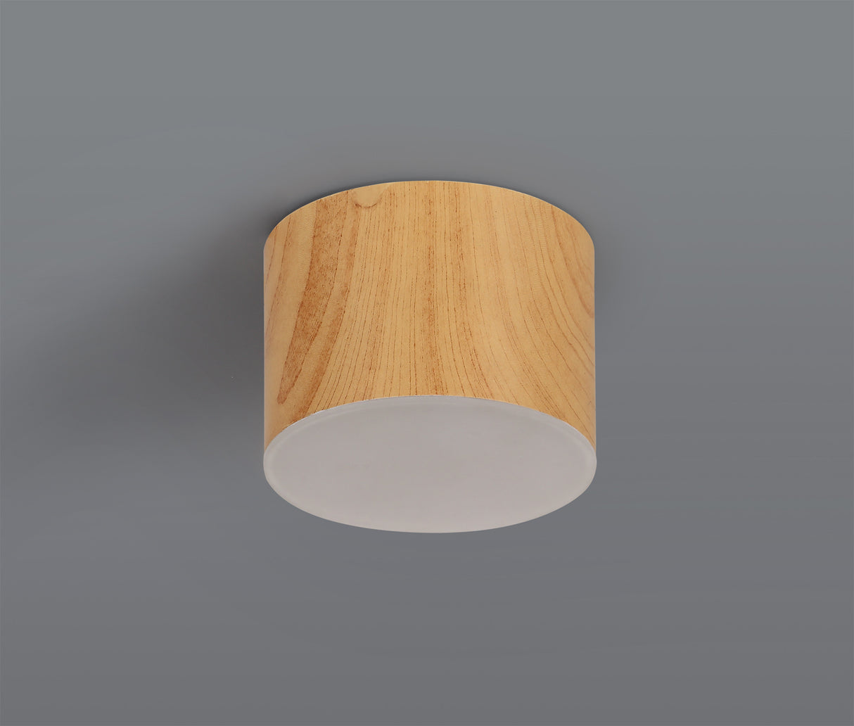 Steels Spotlight 10.5cm Round 1 x 10W LED, 3000K, 700lm, Pine Wood, 3yrs Warranty