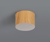 Steels Spotlight 10.5cm Round 1 x 10W LED, 3000K, 700lm, Pine Wood, 3yrs Warranty