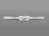 Wilding Wall Lamp Large, 2 x 10W LED, 3000K, 1400lm, IP44, Polished Chrome, 3yrs Warranty