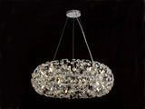 Byrne Pendant 80cm 20 x G9 Polished Chrome/Crystal
