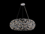Byrne Pendant 80cm Ring 20 Light G9 Polished Chrome/Crystal