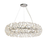 Byrne Pendant 1m Ring 26 Light G9 Polished Chrome/Crystal