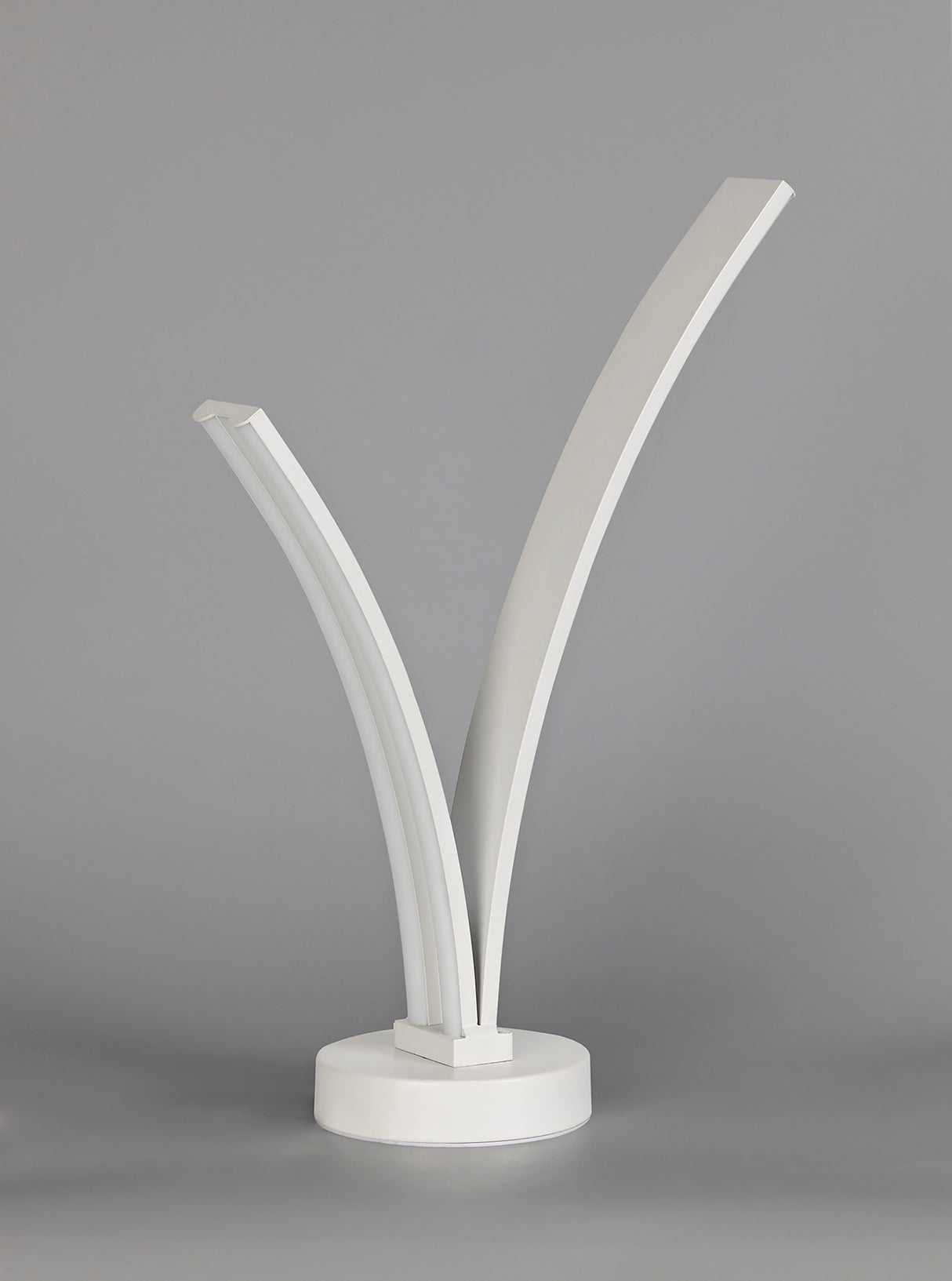 Johnston 2 Light Table Lamp Switched, 5W/7W LED, 4000K, 757lm, White, 3yrs Warranty