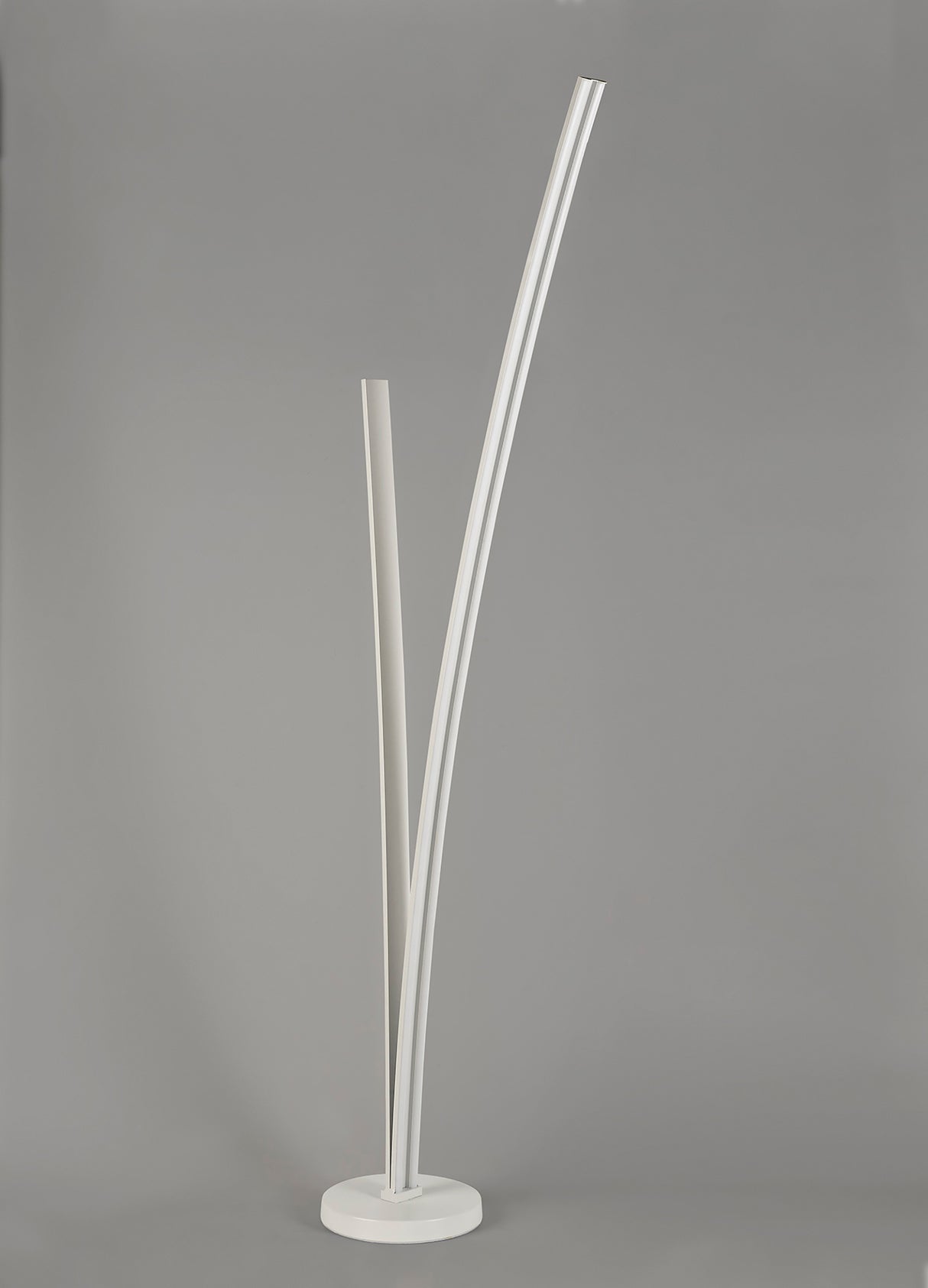 Johnston 2 Light Floor Lamp Dimmable, 16W/20W LED, 4000K, 2270lm, White, 3yrs Warranty