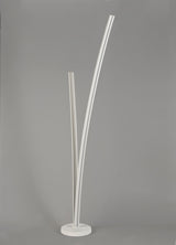 Johnston 2 Light Floor Lamp Dimmable, 16W/20W LED, 4000K, 2270lm, White, 3yrs Warranty