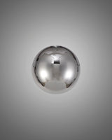 Lathen 150mm Round Chrome With Inner Frosted Globe (G) Glass Shade