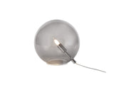 Suggett Table Lamp, 1 x G9, Polished Chrome/Smoked Glass