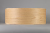 Worthington Round, 600 x 210mm Wood Effect Shade (C), Light Oak/White Laminate