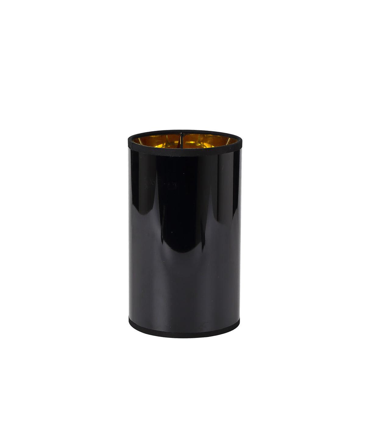 Worthington Round, 120 x 200mm Shade (D), Gold/Black