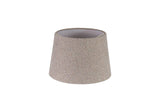 Worthington Round, 240/300 x 200mm Fabric Shade (E), Multi/White Laminate