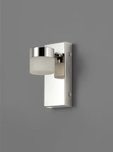 Coady Wall Lamp Single Adjustable, 1 x 5W LED, 4000K, 415lm, IP44, Polished Chrome, 3yrs Warranty
