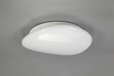 Palmer Ceiling, 1 x 24W LED, 4000K, 1614lm, IP44, White Acrylic, 3yrs Warranty