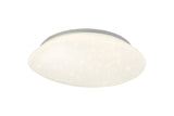 Palmer Ceiling, 1 x 24W LED, 4000K, 1614lm, IP44, White Acrylic, 3yrs Warranty