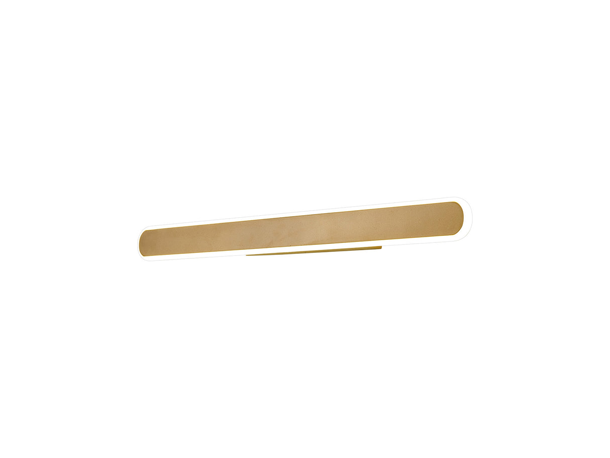 Lowrey Wall Lamp, 1 x 24W LED, 3000K, 1000lm, Sand Gold, 3yrs Warranty