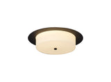 Chambers Ceiling, 18W LED, 3000K, 1080lm, IP44, Sand Black, 3yrs Warranty