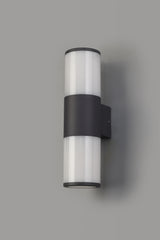 Pascoe Wall Lamp 2 x E27, IP54, Anthracite/Opal, 2yrs Warranty