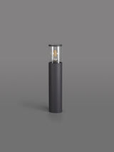 Pascoe 45cm Post Lamp 1 x E27, IP54, Anthracite/Clear, 2yrs Warranty