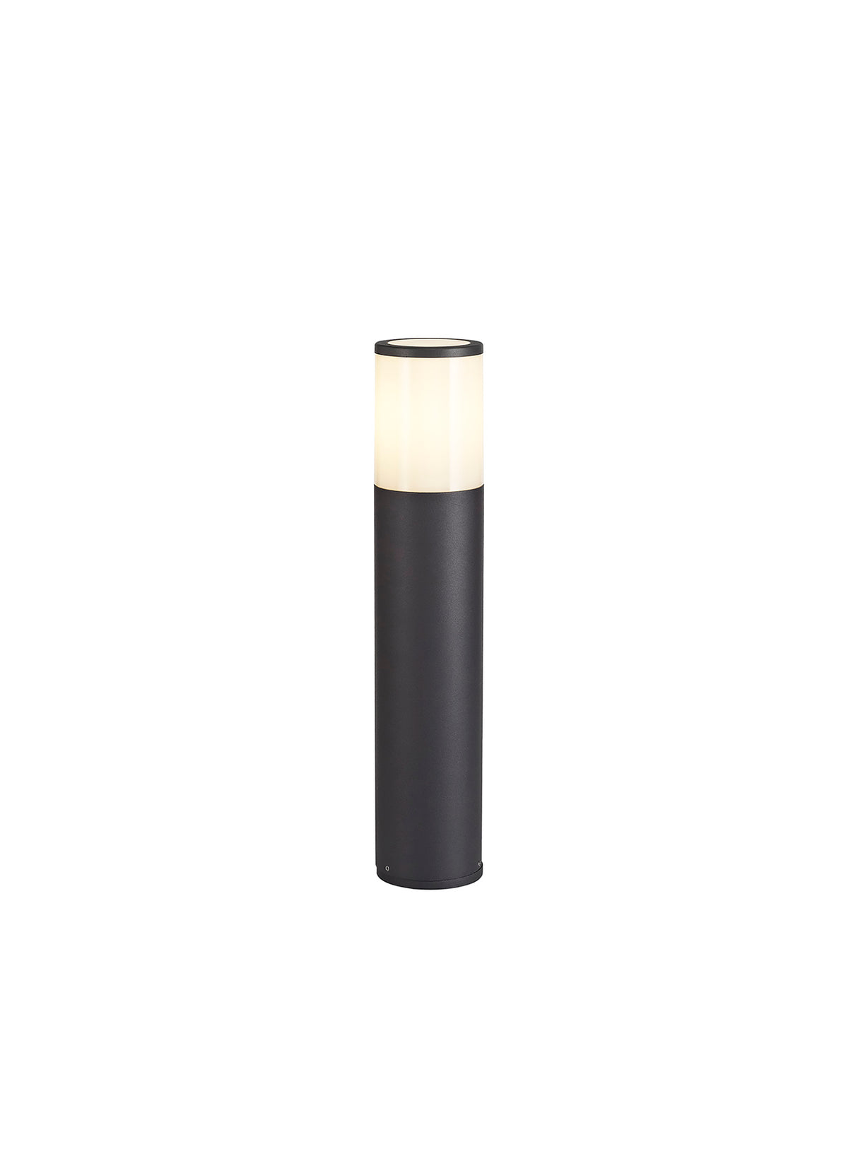 Pascoe 45cm Post Lamp 1 x E27, IP54, Anthracite/Opal, 2yrs Warranty