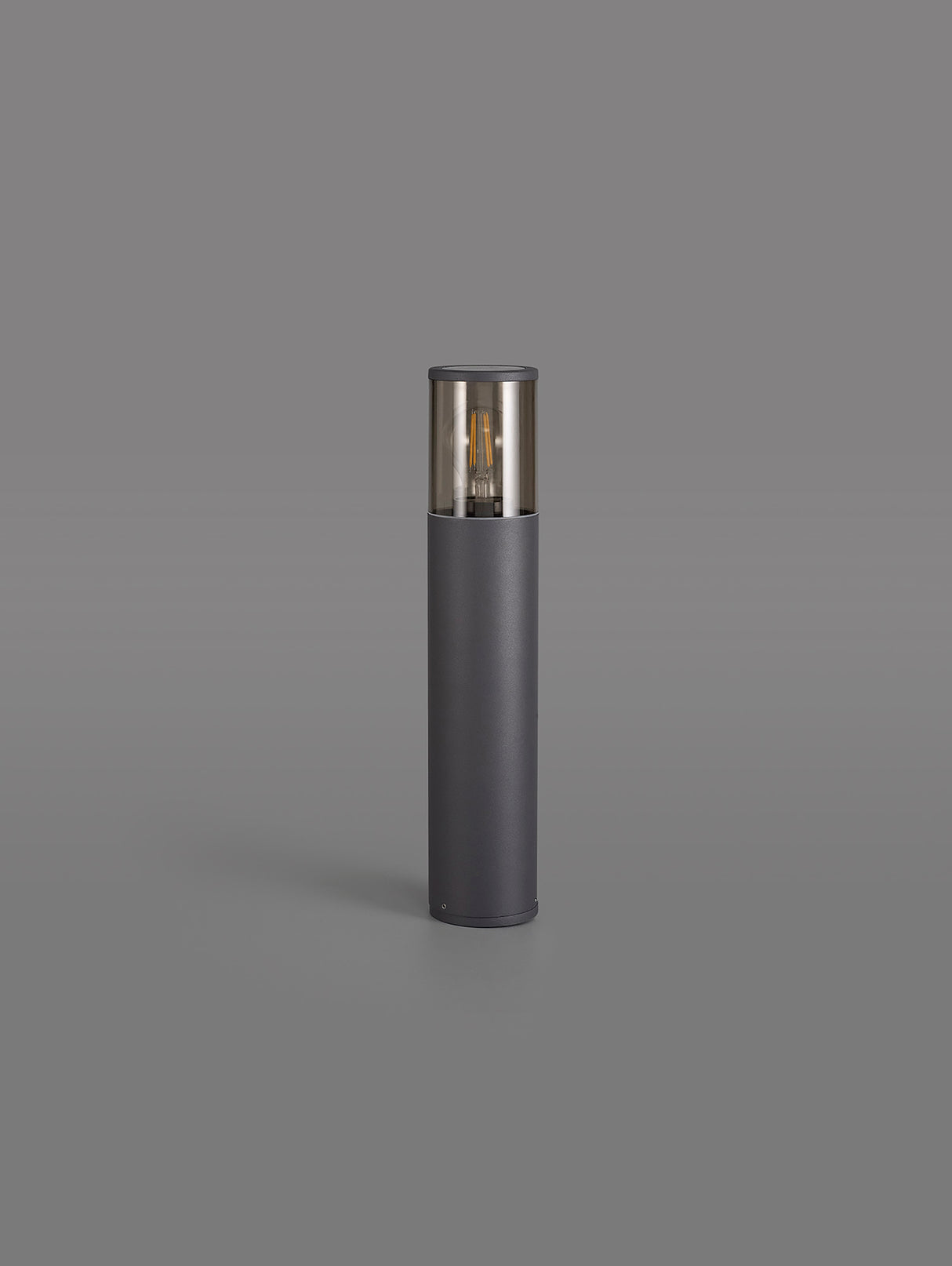 Pascoe 45cm Post Lamp 1 x E27, IP54, Anthracite/Smoked, 2yrs Warranty