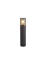 Pascoe 45cm Post Lamp 1 x E27, IP54, Anthracite/Smoked, 2yrs Warranty