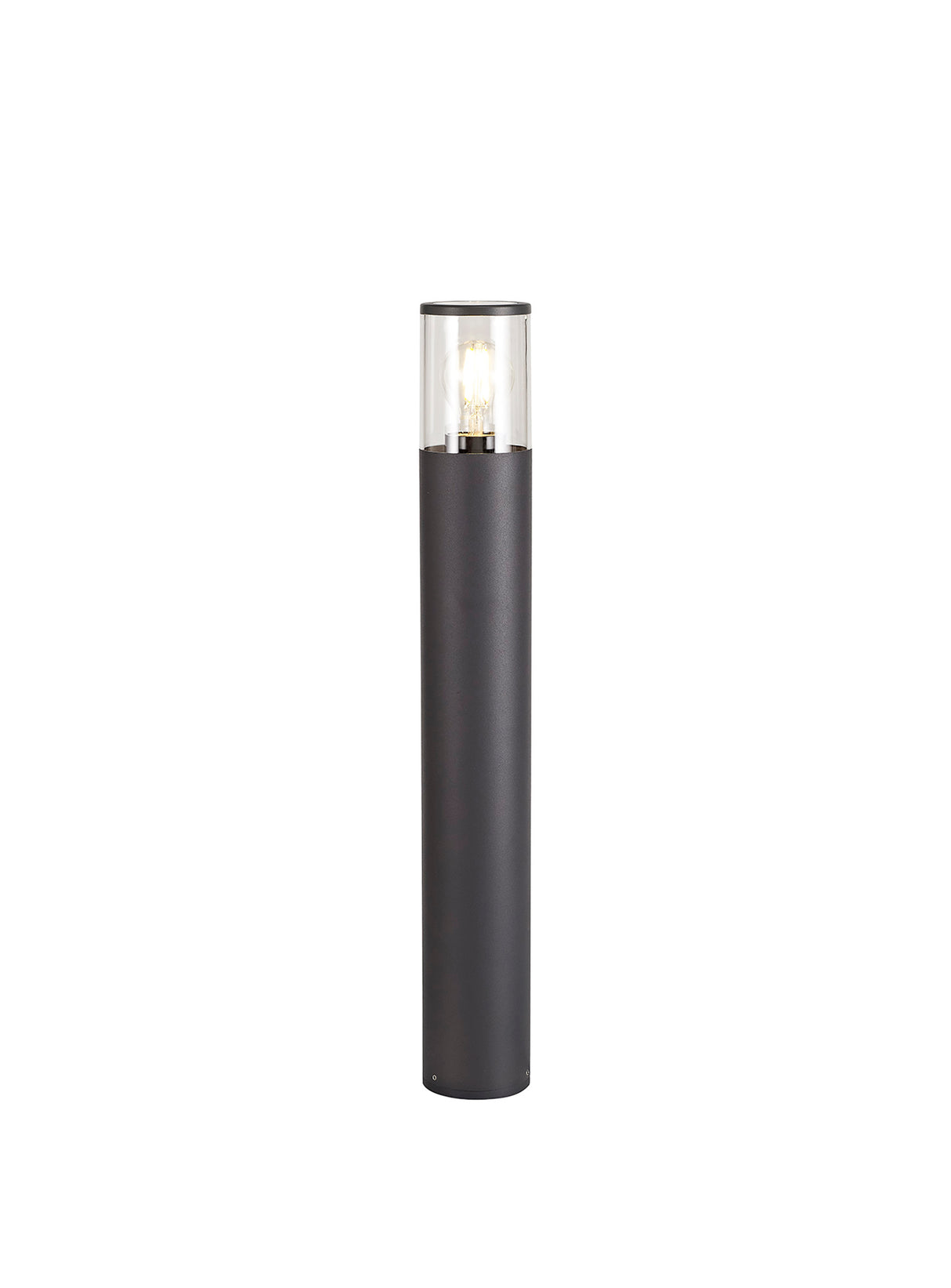 Pascoe 65cm Post Lamp 1 x E27, IP54, Anthracite/Clear, 2yrs Warranty