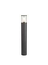 Pascoe 65cm Post Lamp 1 x E27, IP54, Anthracite/Clear, 2yrs Warranty