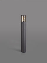 Pascoe 65cm Post Lamp 1 x E27, IP54, Anthracite/Smoked, 2yrs Warranty