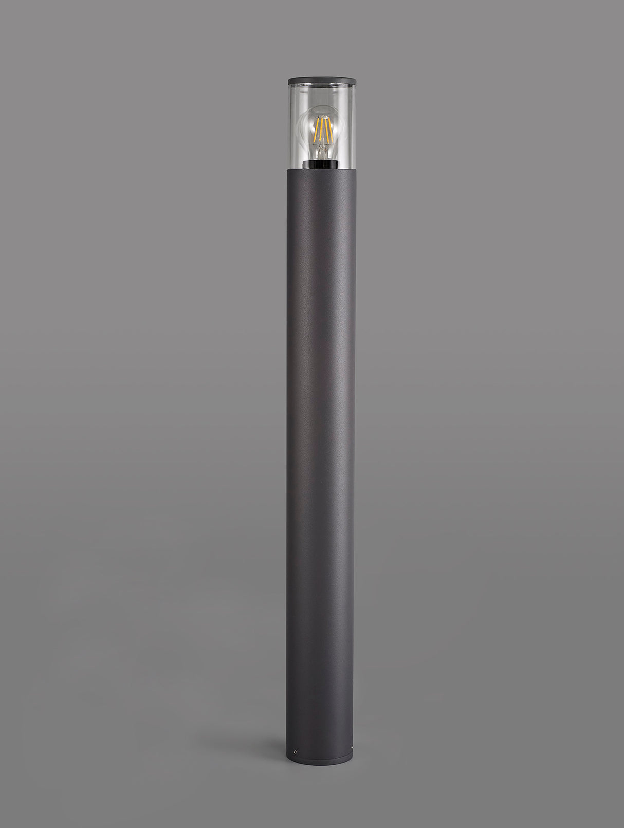 Pascoe 90cm Post Lamp 1 x E27, IP54, Anthracite/Clear, 2yrs Warranty