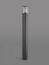 Pascoe 90cm Post Lamp 1 x E27, IP54, Anthracite/Clear, 2yrs Warranty