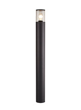 Pascoe 90cm Post Lamp 1 x E27, IP54, Anthracite/Clear, 2yrs Warranty