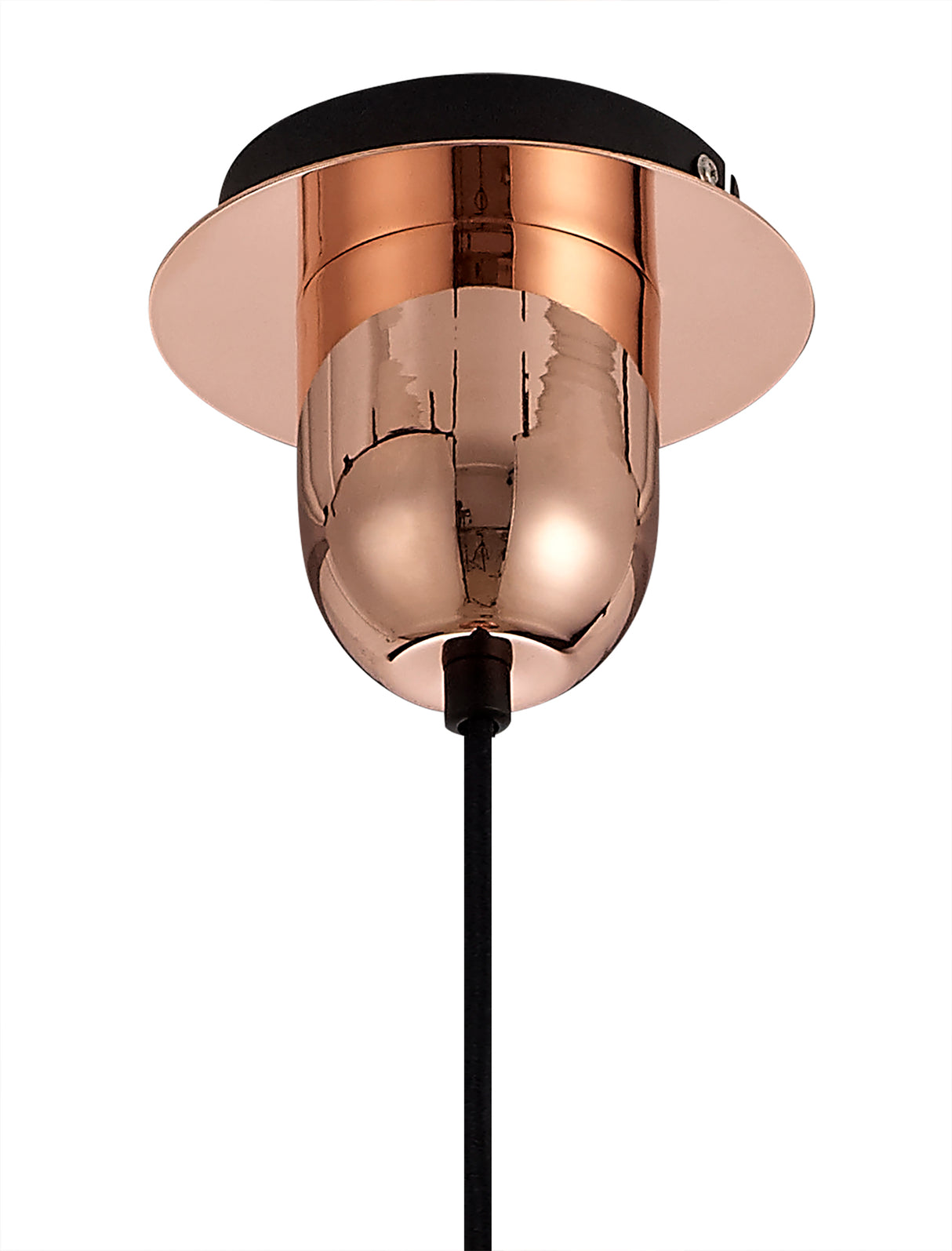 Allardyce Suspension Kit, 1 x E27, Copper/Matt Black