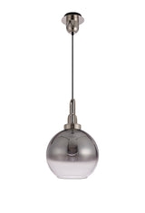 Allardyce 30cm Globe Glass (B), Smoke Fade/Clear