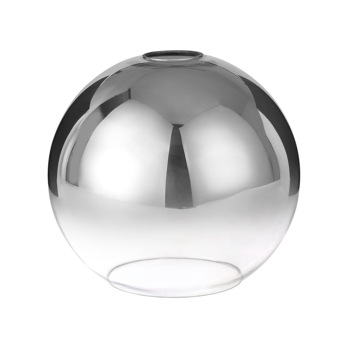 Allardyce 30cm Globe Glass (B), Smoke Fade/Clear