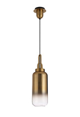 Allardyce 16cm Cylinder Glass (A), Gold Fade/Clear